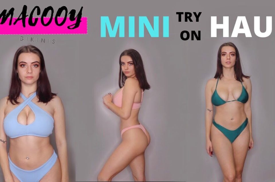 New Mini Bikini Haul featuring Macooy Swim