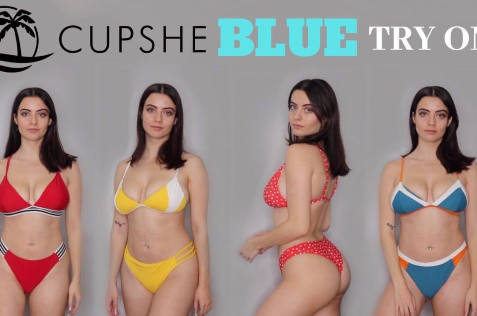 Cupshe Blue Try-on