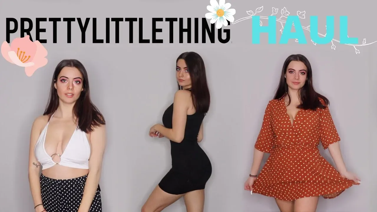 Julia Burch Pretty Little Thing try on video